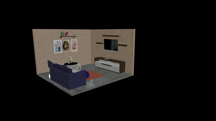 Room model. 3D Model