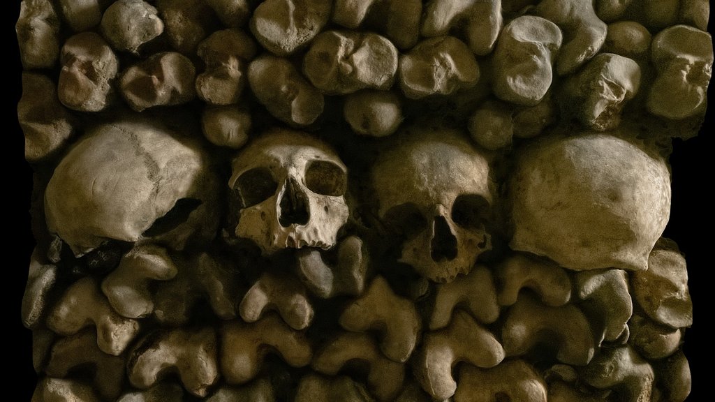 Catacombs of Paris - skulls