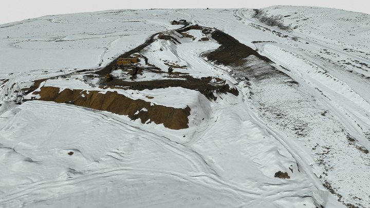 2-20-20 Gravel Pit Results 3D Model