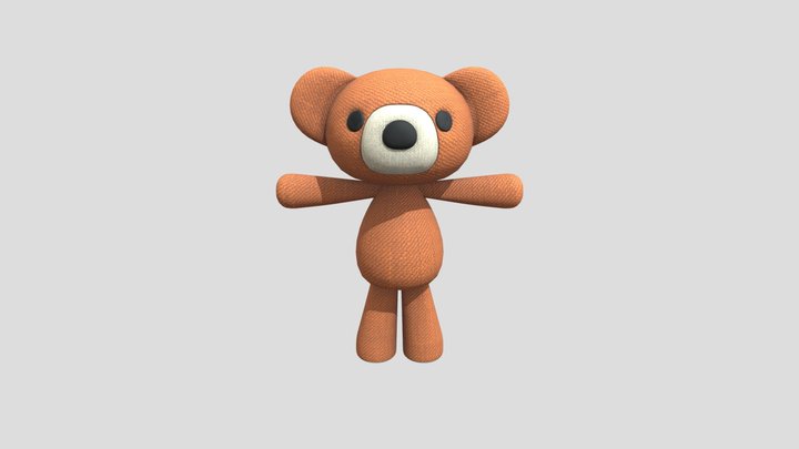 くまのぬいぐるみ 3D Model