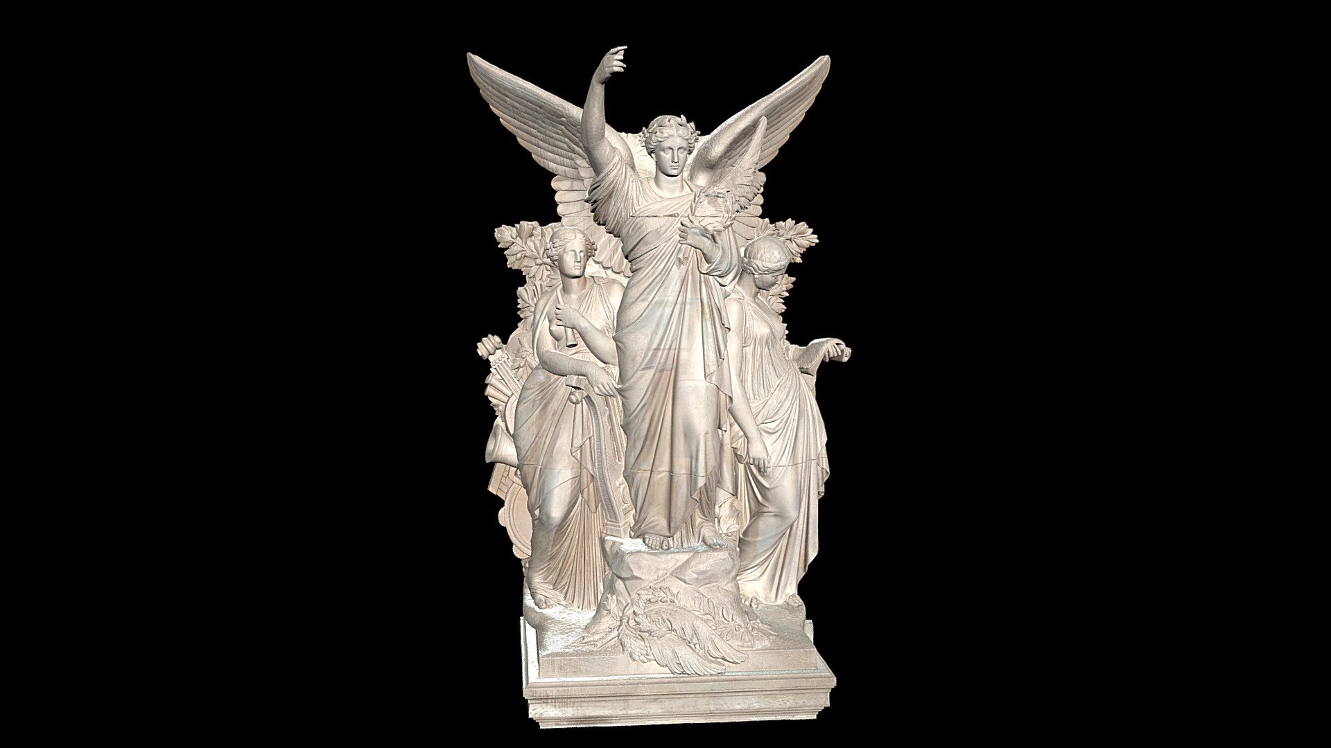 La Poesie Lyrique — Sketchfab embed 3D viewer