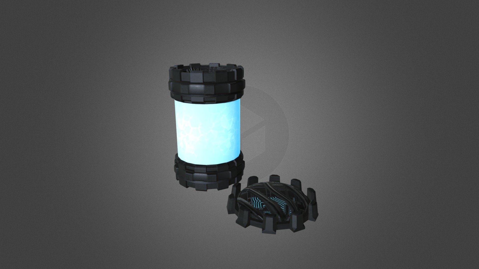 Power Cell and Dock - 3D model by Ashleigh Wilkinson ...