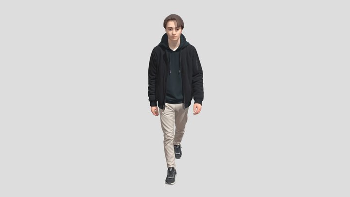 Casual stride – Modello 3D gratuito STL