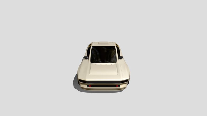 Wedge-car 3D Model