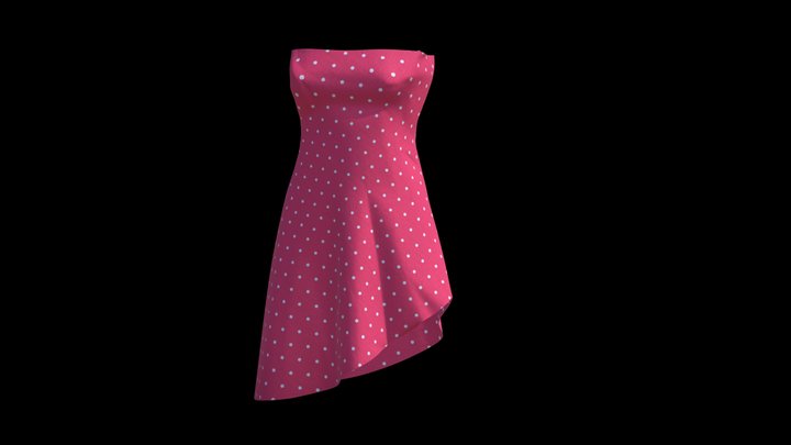 short dress 3D Model