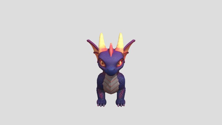 lava dragon 3D Model