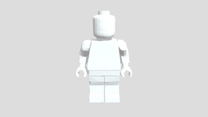 LEGO Figure (Base) 3D Model