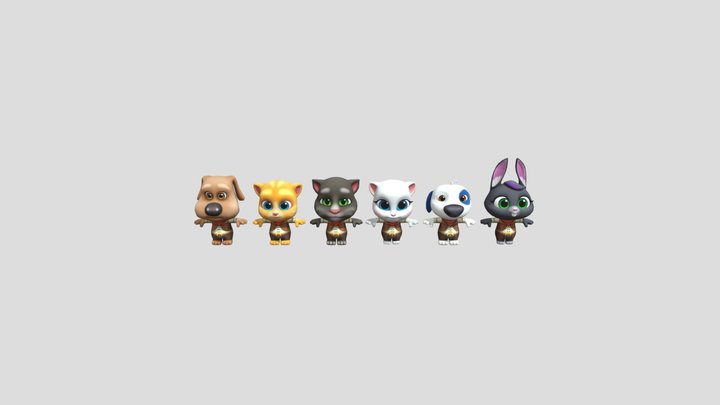 All Characters From Tom Friends Likee Cowboy