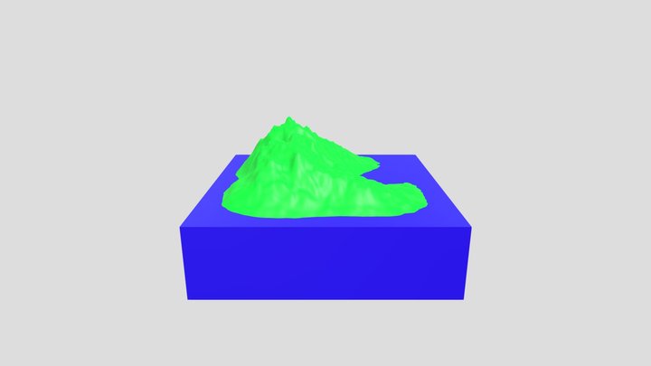 Dash Island 3D Model
