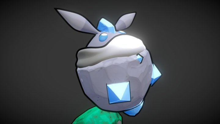 Carbink Fan Art 3D Model