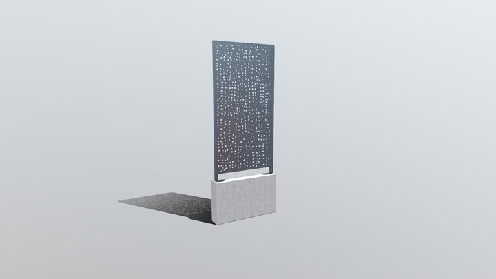 Kit de clôture CLOTYRA module seul 3D Model