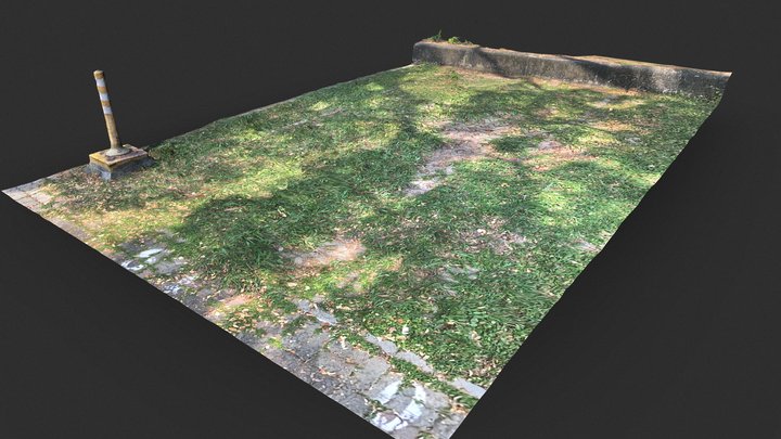 Scan Parking lot スキャン駐車場 3D Model