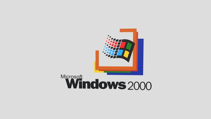 Windows 2000 Logo Remake – Free 3D Model STL