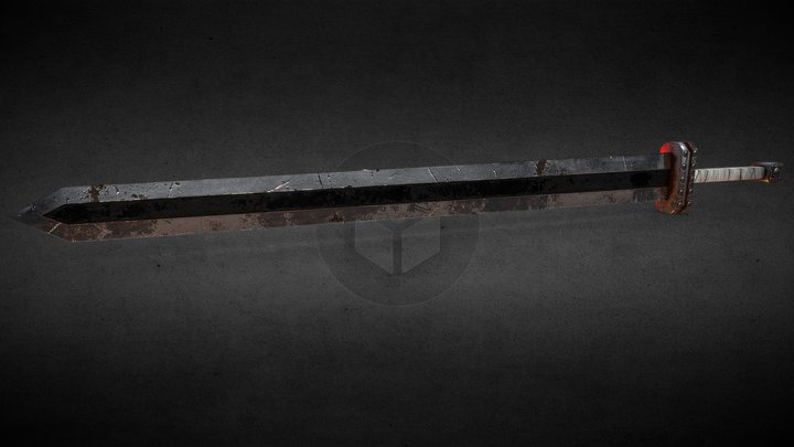guts sword - (band of the hawk) – Modello 3D gratuito STL