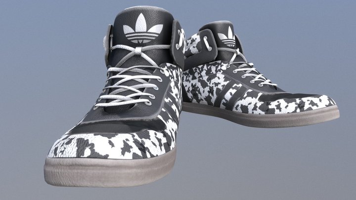 Adidas Sneakers 3D Model
