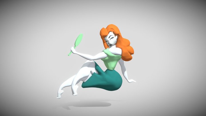 Red Head Stress Reliever 3D Model