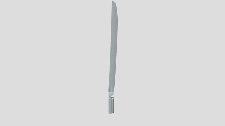Raiden_Sword_low 3D Model