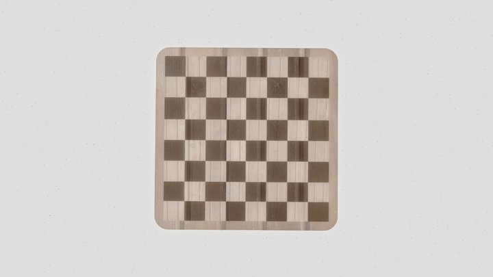 chess board 3D Model