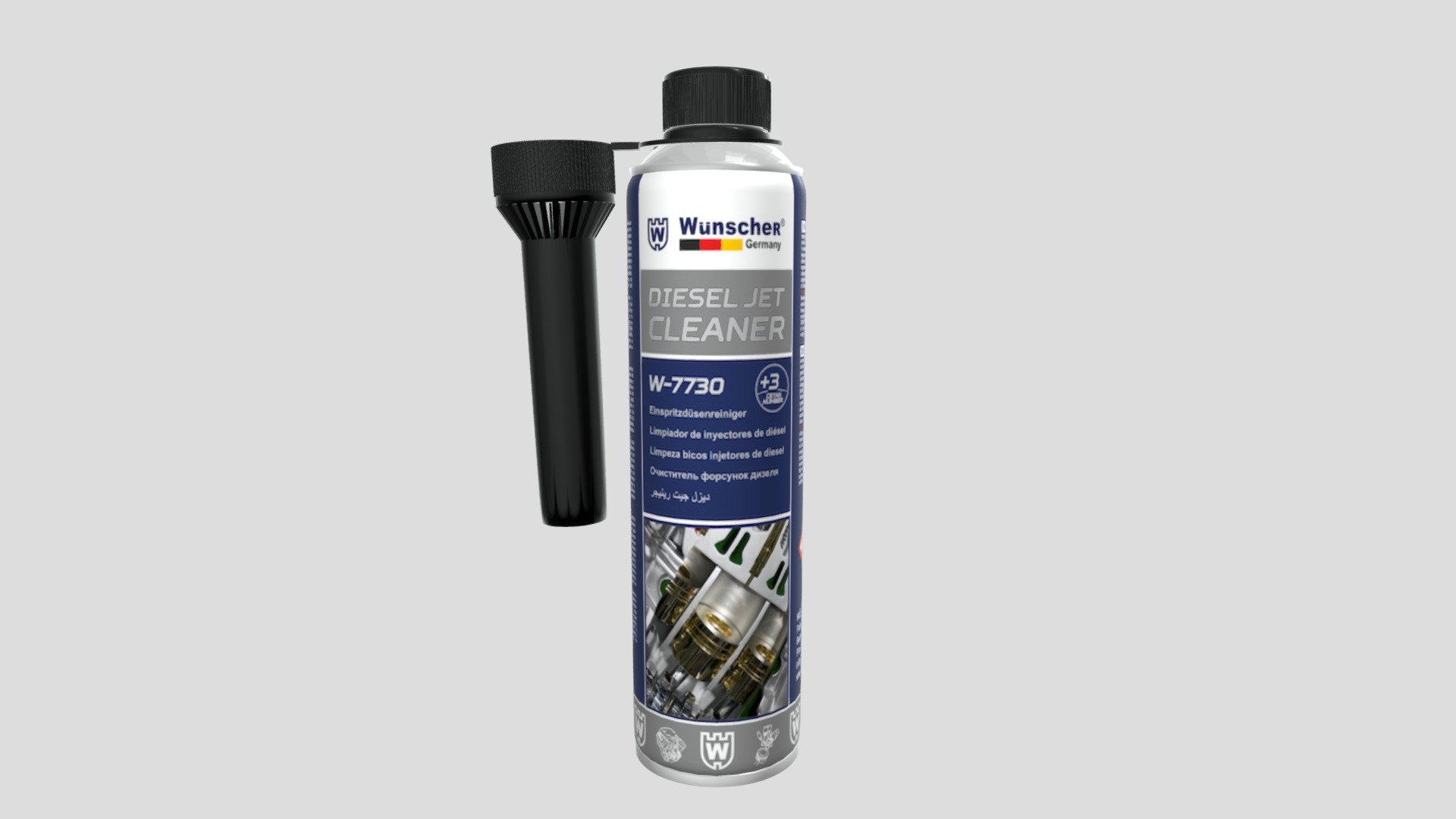 W7730 Diesel Jet cleaner — Sketchfab embed 3D viewer