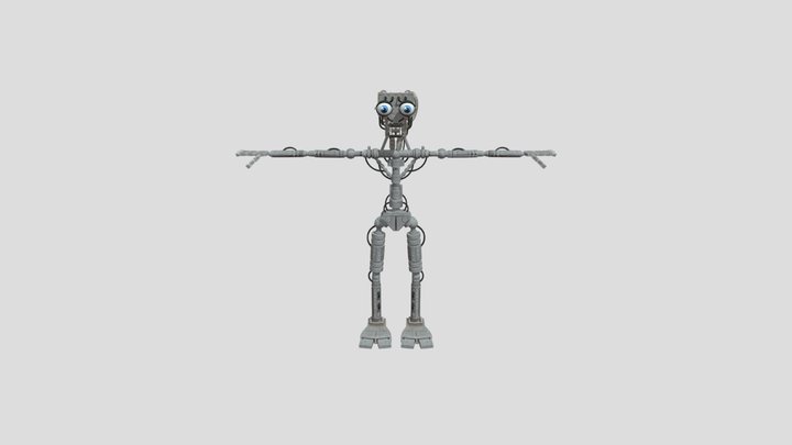 Five Nights At Freddy's - Endoskeleton 3D Model