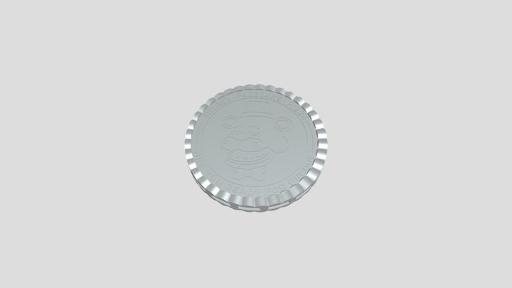 Faz Tokens (FNAF Coins) 3D Model