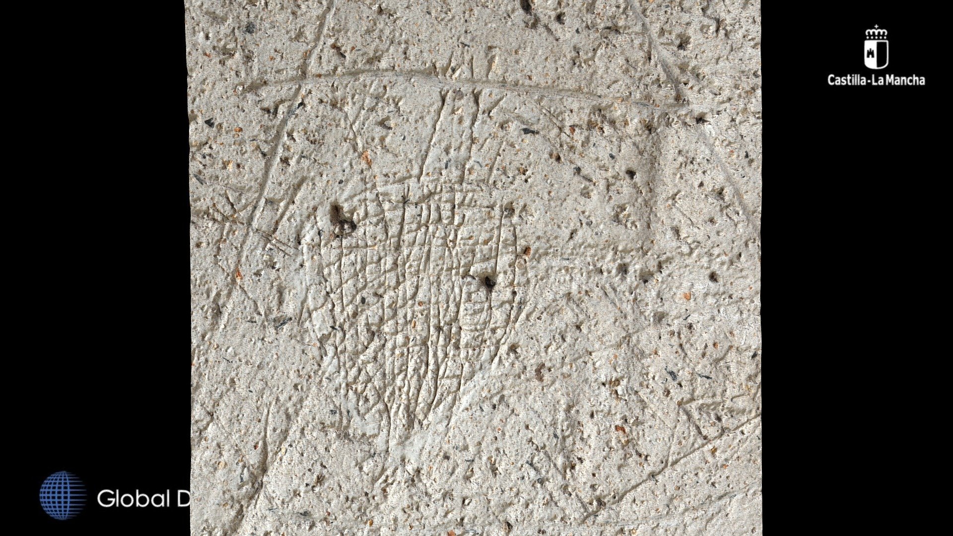 Heart graffiti in Villarrubia Jail (Spain)