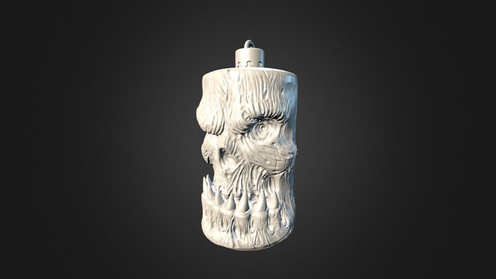 Skull Ornament - December 16 2014 3D Model