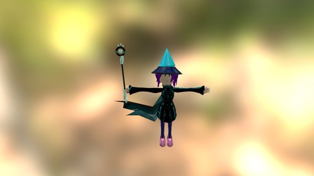 Yumika Fireball 3D Model