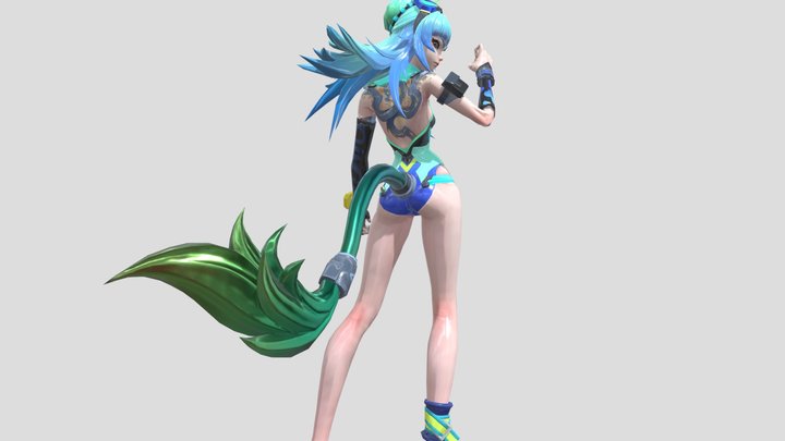 Aoi Summer Bash (AOV) 3D Model
