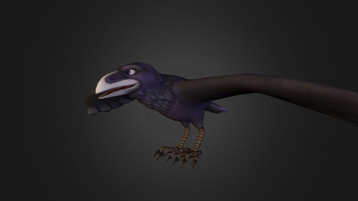 Raven 3D Model