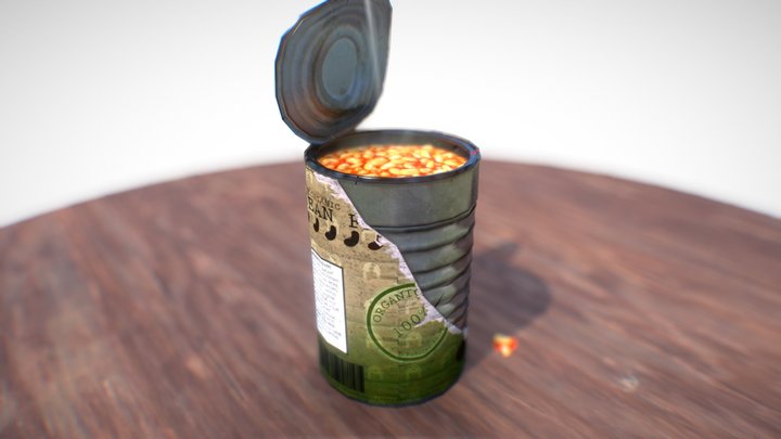 ~ Beans ~ 3D Model
