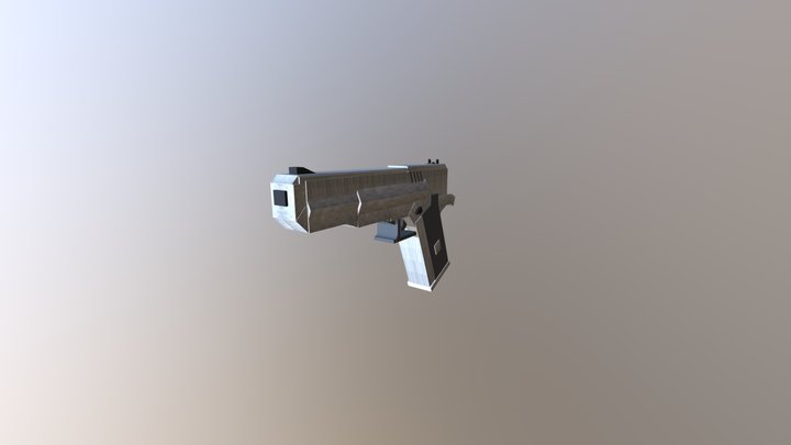 Deagle - MC Model 3D Model