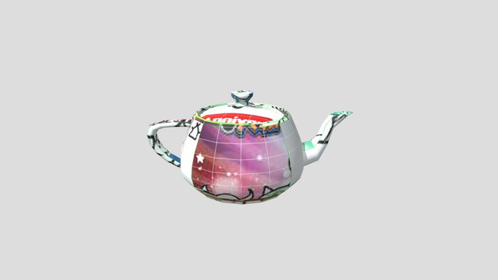 1105448010_陳穆龍_茶壺_fbx 3D Model