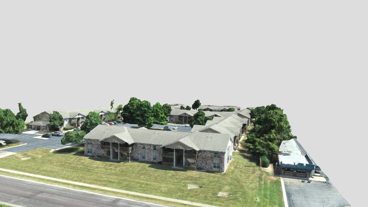 Hunters Glen Apartments, Springfield MO 3D Model