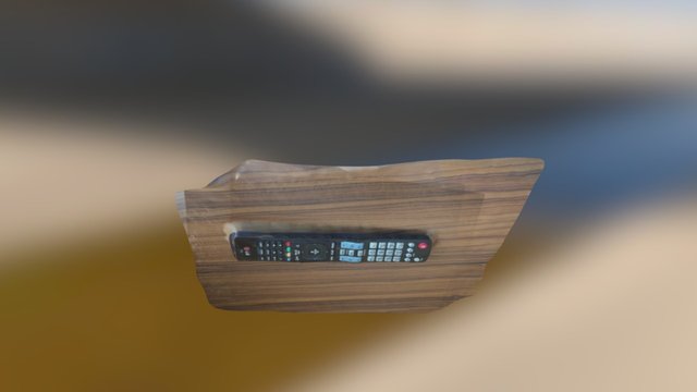 LG Remote Control 3D Model