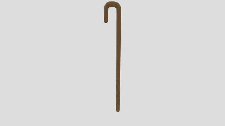 A3 Crook 3D Model