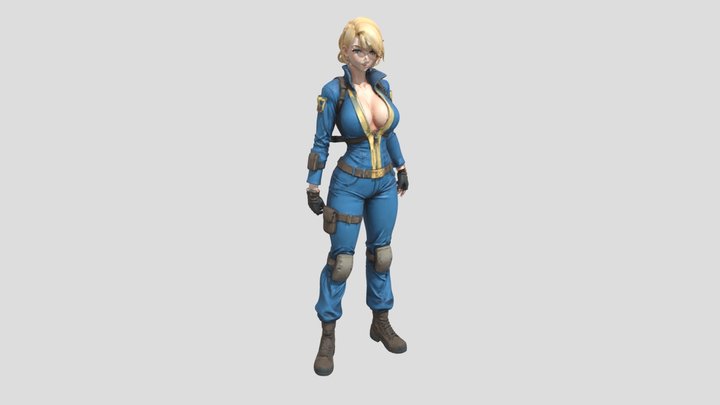 Fallout Survivor 3D Model