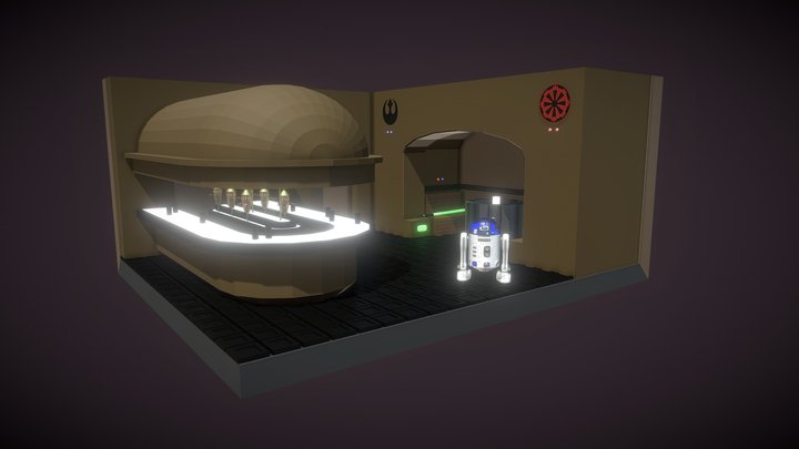 Cantina 3D Model