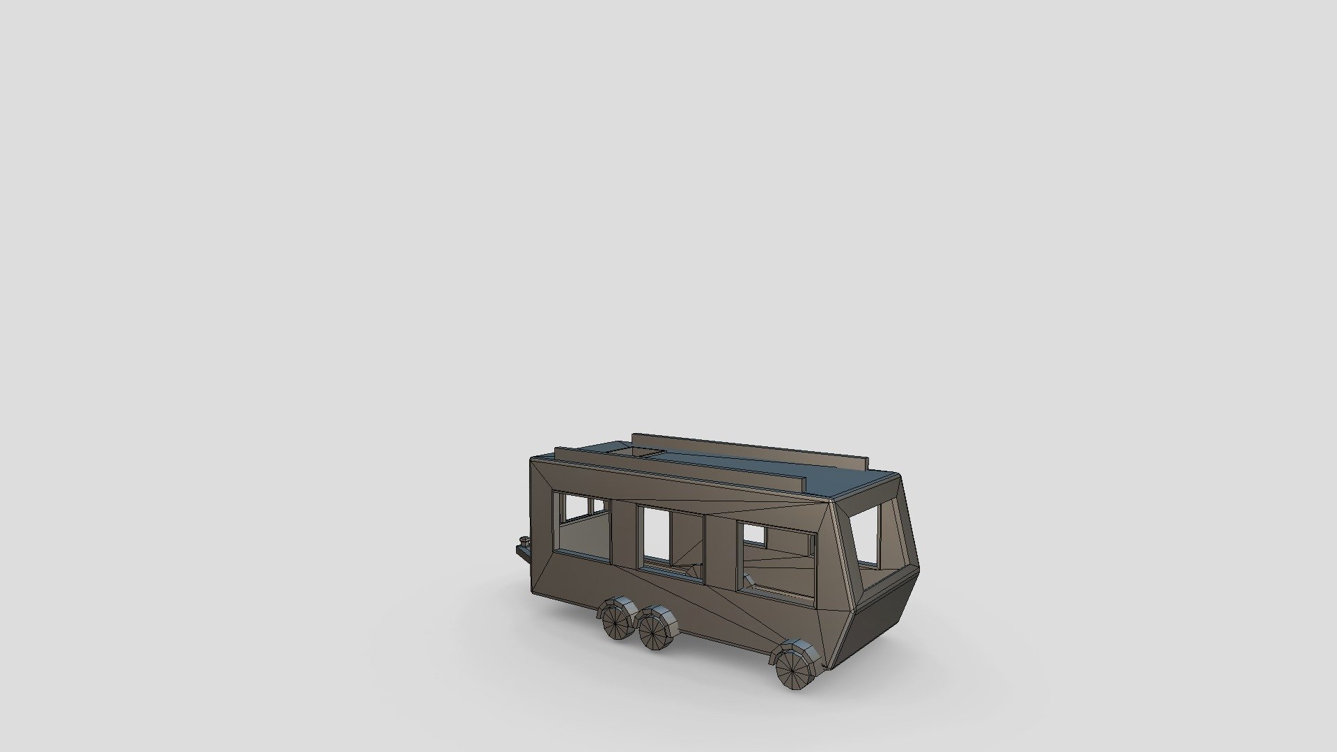 Trailer Obj model