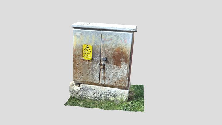 Electric Control Box 3D Model