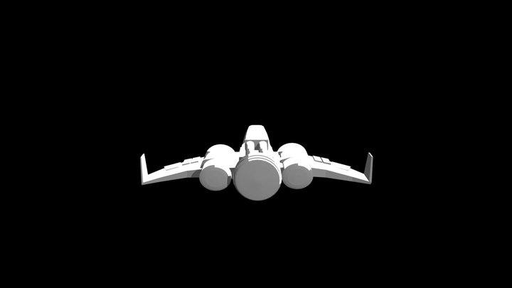 Starship 3D Model