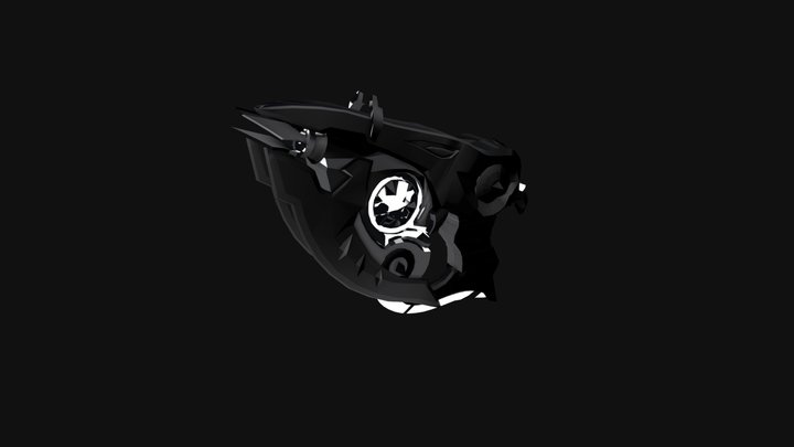 Overwatch Will-O'-Wisp Gun 3D Model