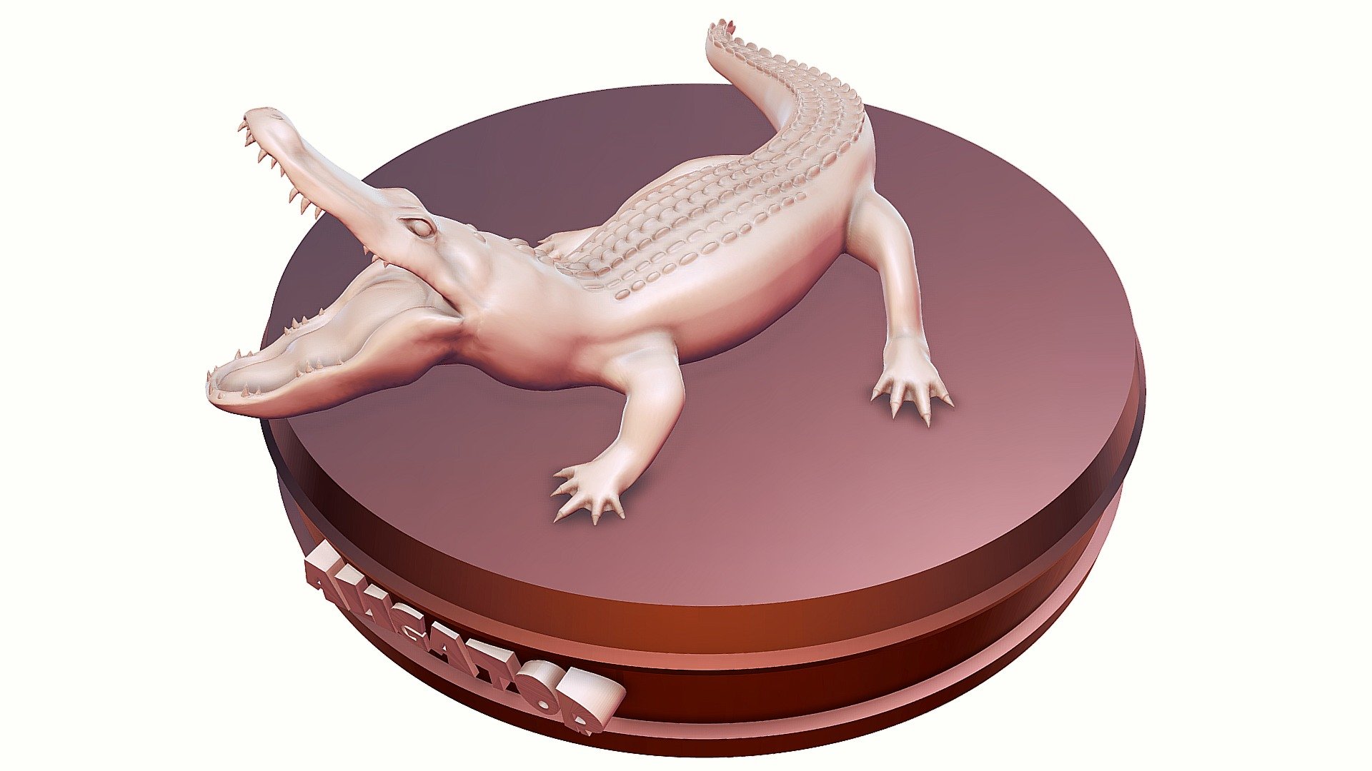 Realistic Aligator