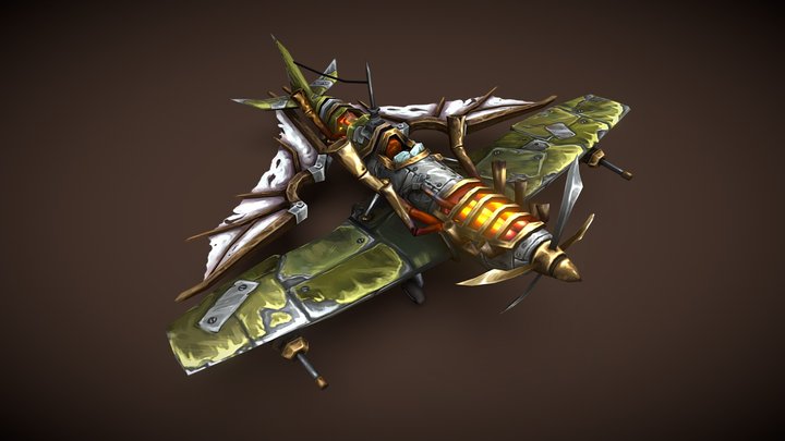 DAE - Jinx Winx Spitfire 3D Model