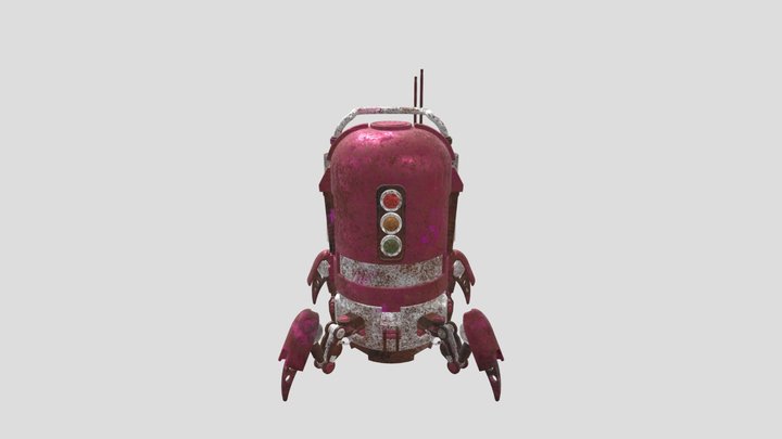 Spiderbot 3D Model