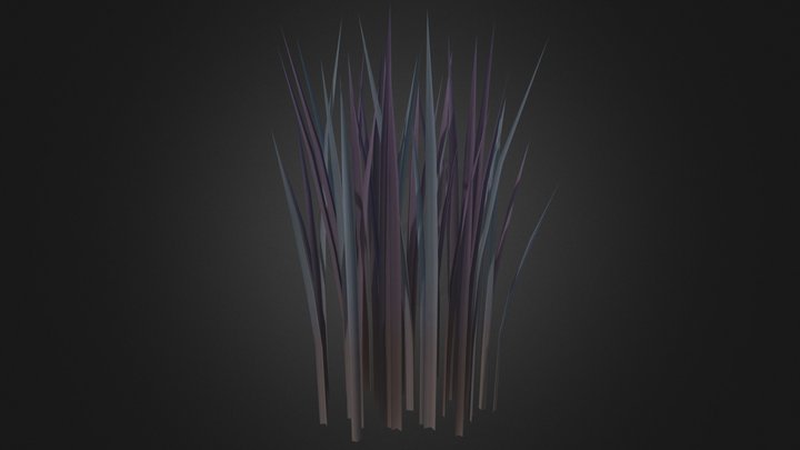 Blue Reeds – Free 3D Model STL
