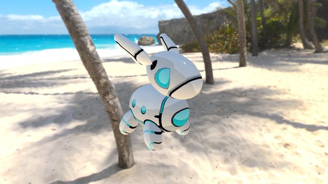 Roverborg, The Cyborg Puppy 3D Model