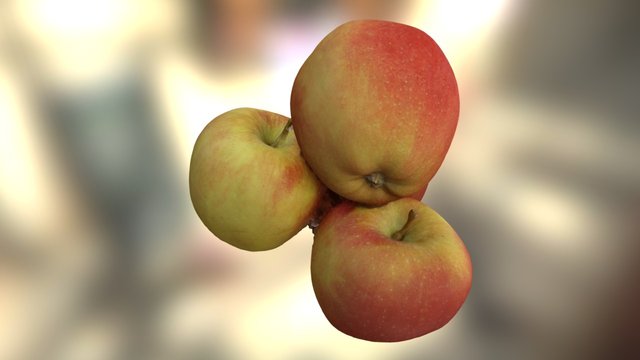 Apple 3D Model