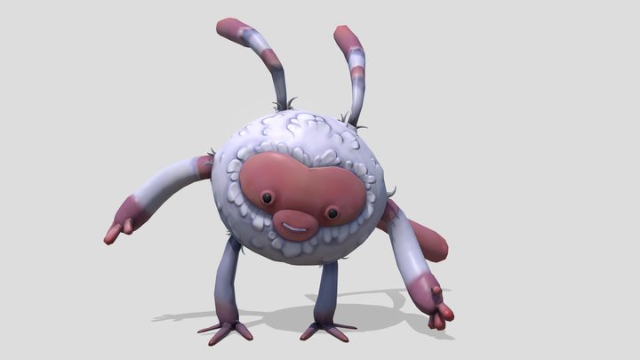 Macaque 3D Model