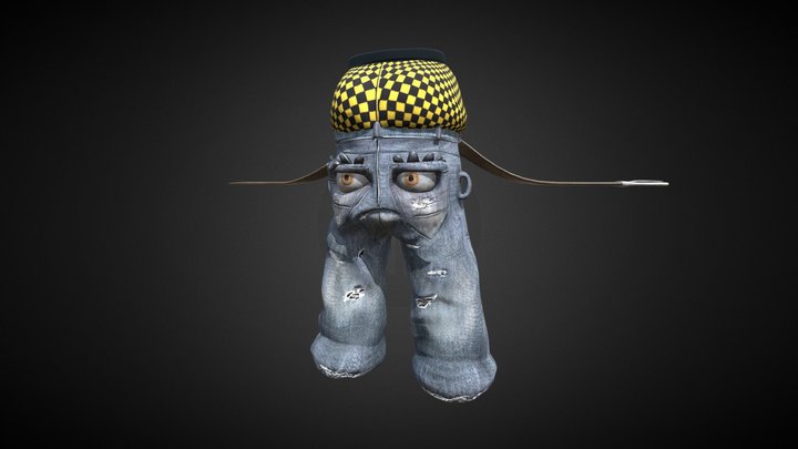 Hitch Character Model 3D Model